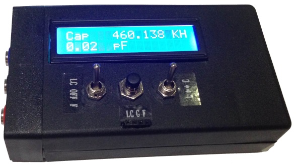 Arduino LCF Meter Prototype box